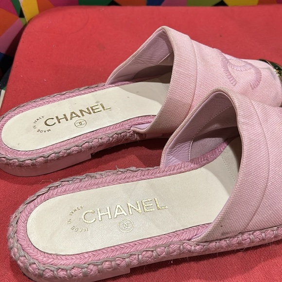 💯 authentic Chanel Espadrilles sandals - Picture 3 of 7
